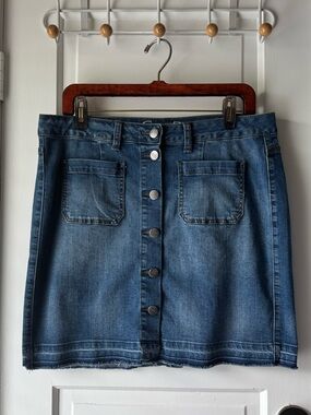 Project Indigo Denim Mini Skirt